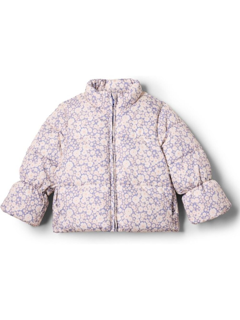 Cozy Heavyweight Fleece-Lined Puffer Jacket for Toddler & Baby Girls, Warm